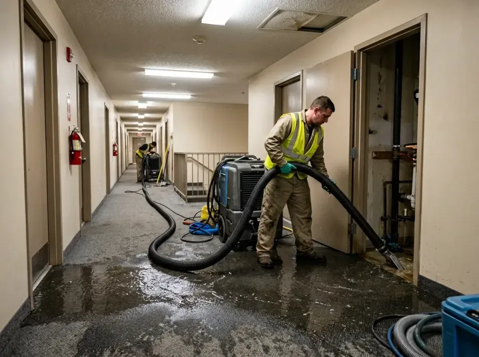multi-unit-apartment-hallway-f-005 — frequently asked questions, Emergency Burst Pipe Water Extraction & Removal in Farmers…